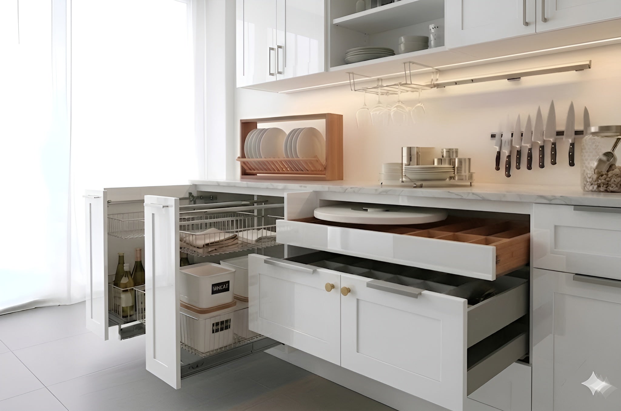 High Gloss White Accessories