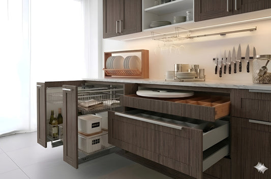 Slim Amber Oak Accessories