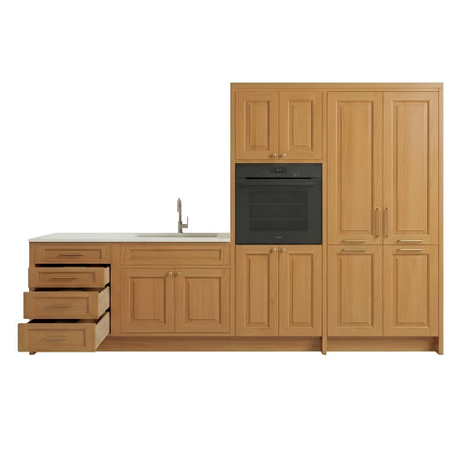 Treasure Chest Oven and Pantry Cabinets