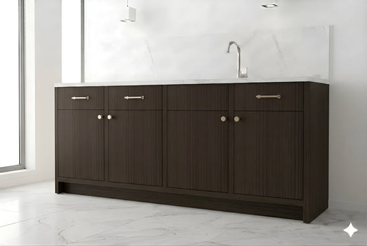 Oak Shade Base Cabinets