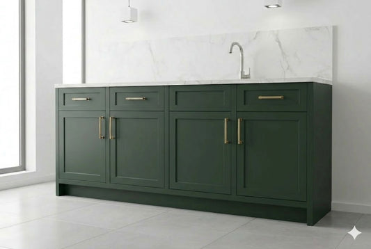 Aston Green Wall Cabinet