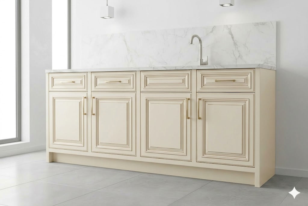 Aspen White Wall Cabinets