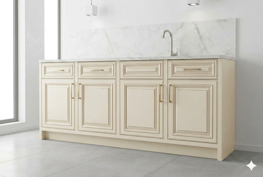 Aspen White Wall Cabinets
