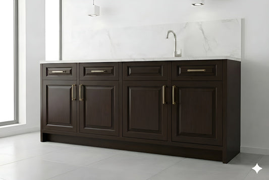 Aspen Charcoal Gray Wall Cabinets