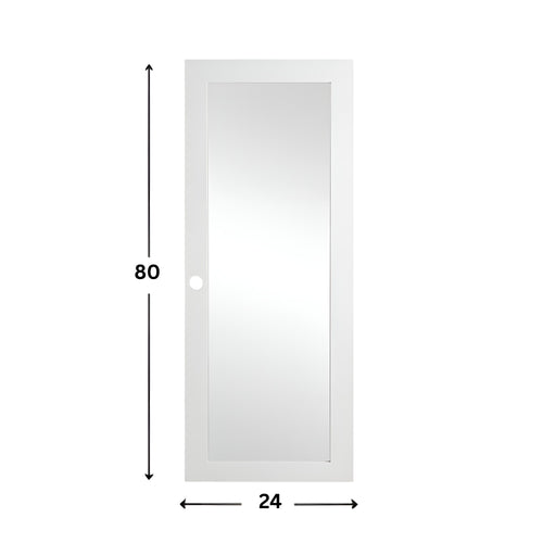 1-Lite Glass Prehung Door (Frosted - 80" height)