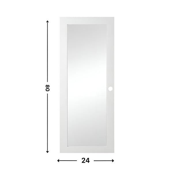 1-Lite Glass Prehung Door (Frosted - 80" height)