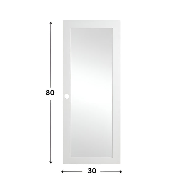 1-Lite Glass Prehung Door (Frosted - 80" height)