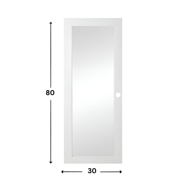 1-Lite Glass Prehung Door (Frosted - 80" height)