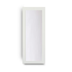 1-lite glass Slab Door (80" height )