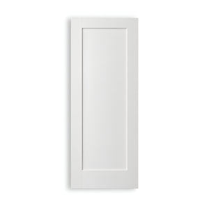 1- panel Shaker Pocket Slab Door Solid (80" height)