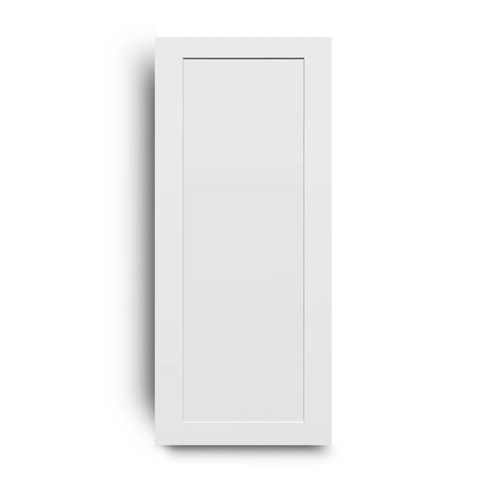 1-panel Prehung Solid Moulded Door  (80" height)
