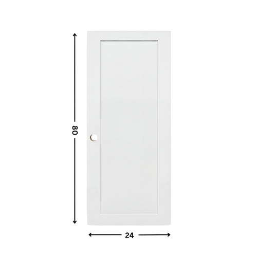 1-panel Slab Door Solid (80" height)