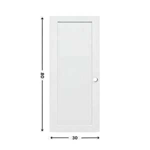 1-panel Slab Door Solid (80" height)