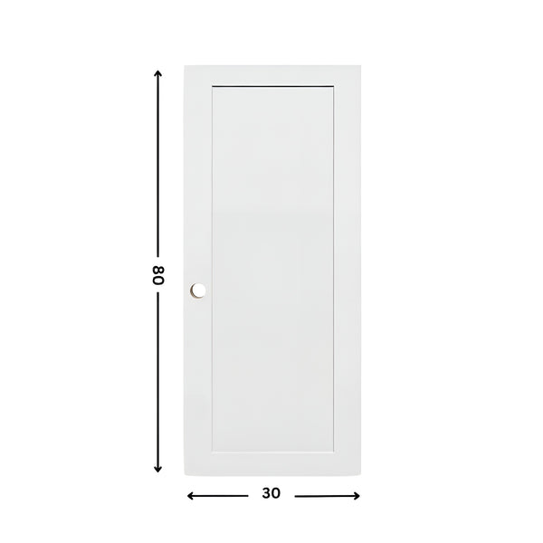1-panel Slab Door Solid (80" height)