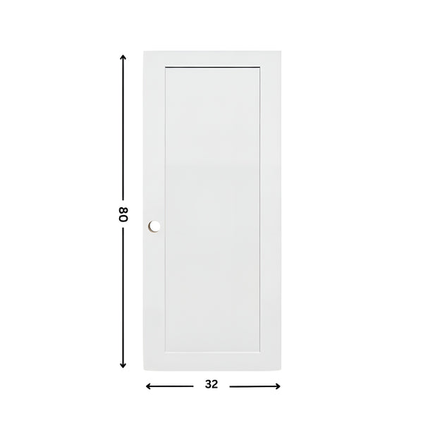 1-panel Slab Door Solid (80" height)