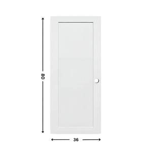 1-panel Slab Door Solid (80" height)