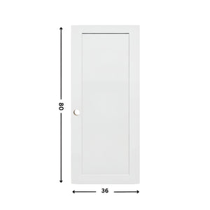 1-panel Slab Door Solid (80" height)