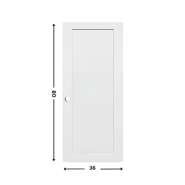 1-panel Slab Door Solid (80" height)
