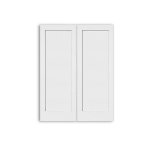 1-panel Moulded Shaker Double Door Solid (80" height)