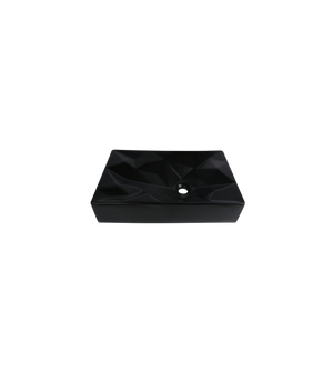 LS-C47 Vessel Ceramic Sink Matt Black