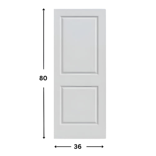 2-Panel Garage Door
