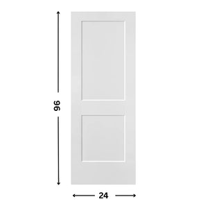 2-panel Hollow Moulded Shaker Door ( 96" height )