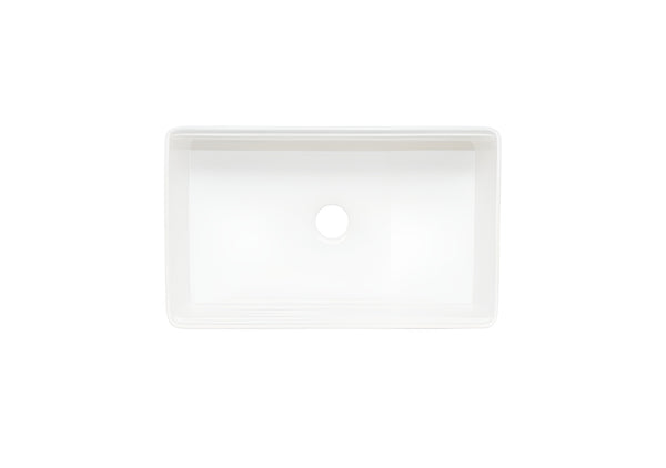 AD-FC11F-Farm House Apron Front Fireclay Sink