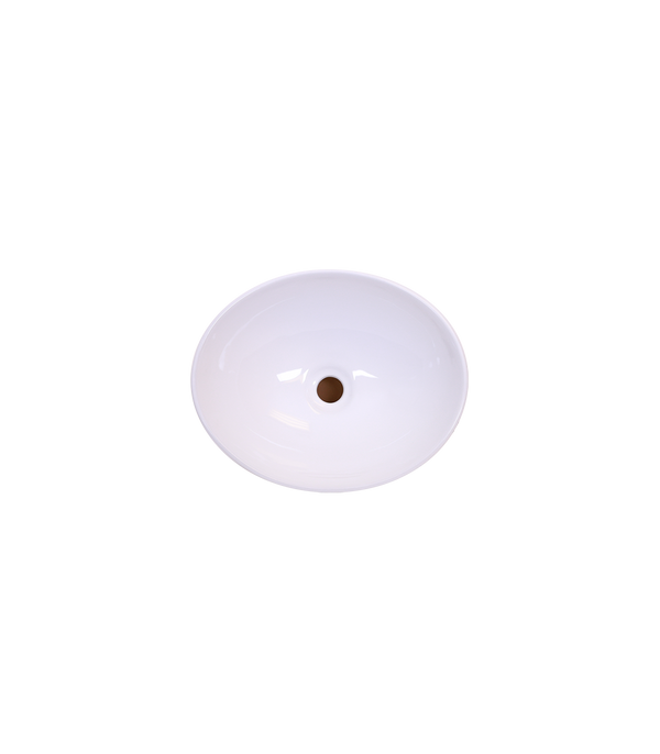 LS-C27 Above Counter Ceramic Sink White
