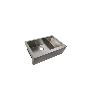 Single Bowl Farmhouse Apron Front Stainless Steel Sink