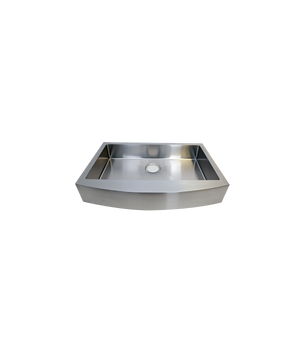 Single Bowl Farmhouse Apron Front Stainless Steel Sink