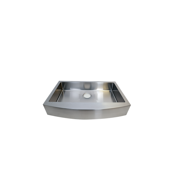 Single Bowl Farmhouse Apron Front Stainless Steel Sink