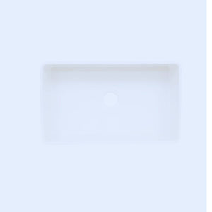 Single Bowl Farmhouse Fireclay Sink White