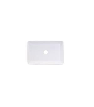 Single Bowl Farmhouse Porcelain Sink White