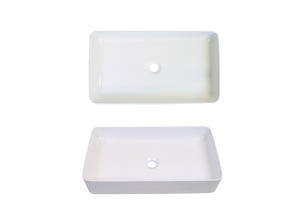 LS-C33 Vessel Ceramic Sink White
