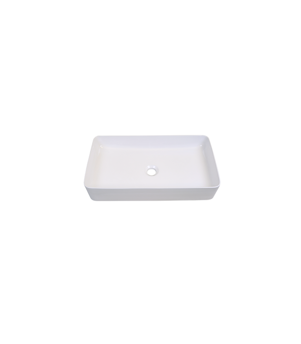 LS-C33 Vessel Ceramic Sink White