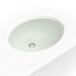 Porcelain Vanity Bisque Oval 1714