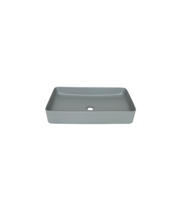 LS-C34 Vessel Ceramic Sink Matt Gray