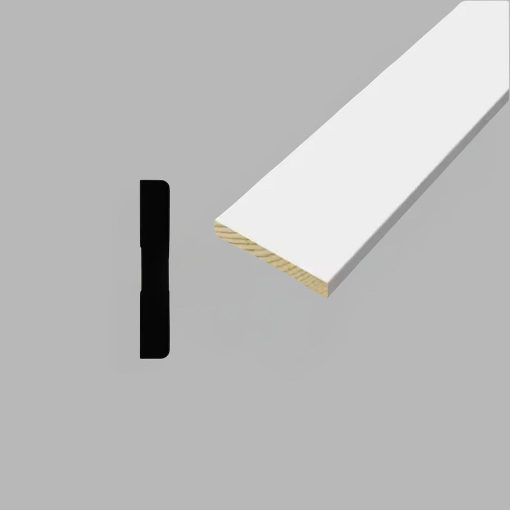 Raw -Pine S4S Board Finger Joint 11/16" x 5 1/2" x 16