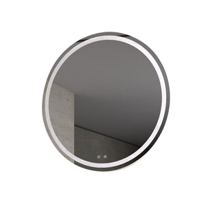 LED Round Frameless Bathroom Wall Mirror with Touch Sensor Anti-Fog ( 36'' X 36')