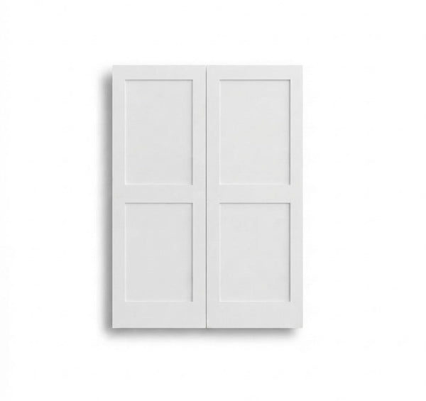 2-panel Moulded Double Door Solid
