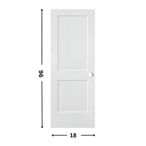 2-panel Hollow Moulded Shaker Door ( 96" height )
