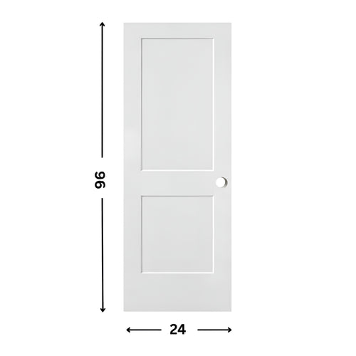 2-panel Solid Shaker Door ( 96" height )