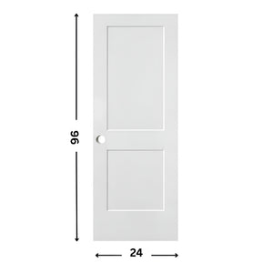 2-panel Solid Shaker Door ( 96" height )