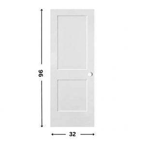 2-panel Solid Shaker Door ( 96" height )
