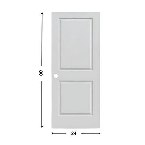 2-panel Slab Door Hollow ( 80" height )
