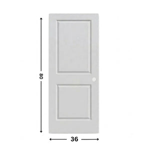2-panel Slab Door Hollow ( 80" height )