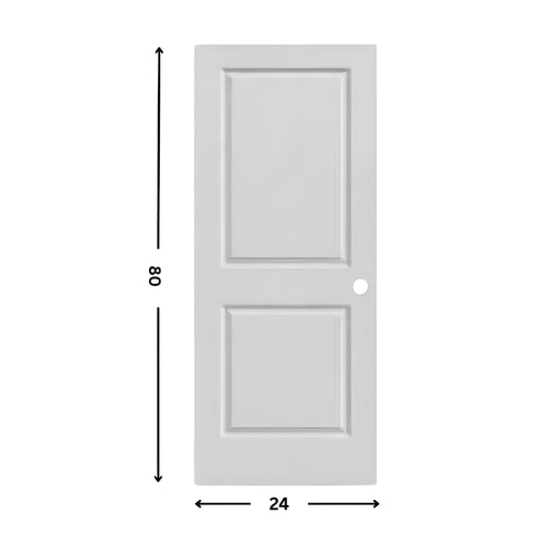 2-panel Slab Door Hollow ( 80" height )