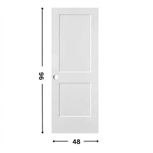 2-panel Solid Shaker Door ( 96" height )