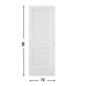 2-panel Solid Shaker Door ( 96" height )