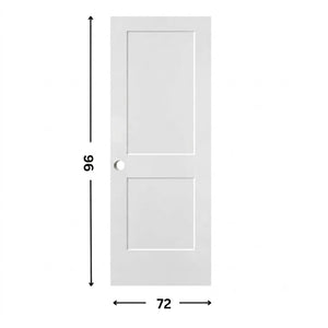 2-panel Solid Shaker Door ( 96" height )